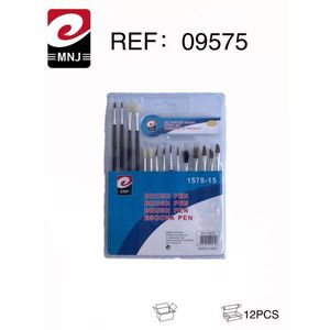 Mnj Brush Pen Set 12Pcs Paint Brushes For Art Painting And Craft Making - Product Image 3