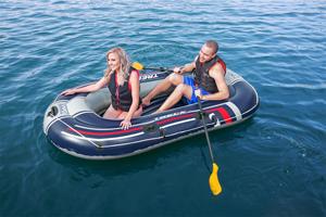 Bestway-juego de balsa inflable 61068 Treck X2, bote de pesca inflable, bote de remos, 2,55 m x 1,27 m - Product Image 2
