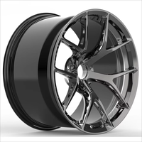 Jantes de course monobloc 6061-T6 multicolores, forgées sur mesure, 10 rayons en Y, concaves profondes, 18-21 pouces, 5x112/5x120, Nouveauté