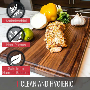 Bán Buôn Sang Trọng Tinh Tế Tùy Chỉnh Lớn Tự Nhiên Walnut Thớt Gỗ - Product Image 2
