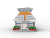 Ensemble de blocs de construction d'architecture BRICK pour musées, personnalisé pour la promotion culturelle et les packs souvenirs éducatifs