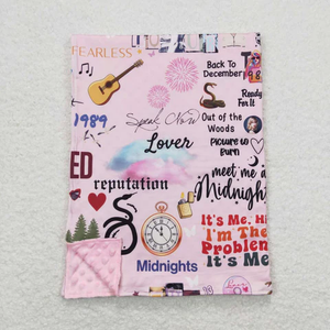 Manta para bebé Singer Star Violin Roja - Product Image 1