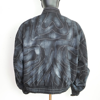 Veste polaire réversible vintage à capuche coupe-vent avec logo brodé Neohope OEM pour homme, taille plus, fermeture éclair intégrale