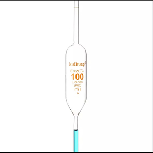 Pipette en verre de type ampoule Degao avec calibration de précision pour la préparation de solutions standard et l'analyse chimique - Product Image 5