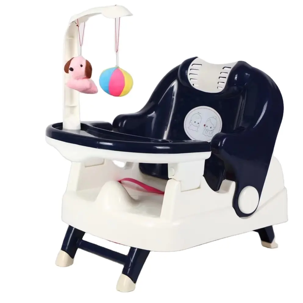 새로운 디자인 조정 가능한 더블 다이너 플레이트 어린이 수유 의자 어린이를위한 아기 샴푸 의자