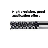 Brocas de Carburo Sólido para Fresado de Extremo de Maíz, Herramientas CNC de Grabado de Dientes Planos para Madera, PCB, PVC, Fibra de Carbono, 1mm-16mm