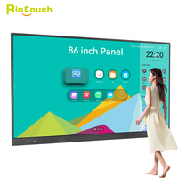 Tableau numérique intelligent Riotouch 65 pouces, tableaux interactifs pour l'école, écran tactile interactif, tableau blanc tactile
