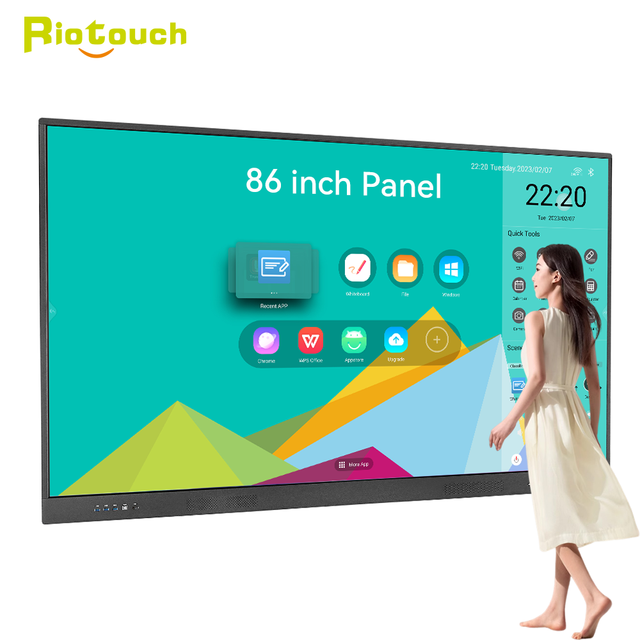 Riotouch 65 Inch Digital Smart Board Interactive Boards for School Touch Screen Interactive Touch Whiteboard