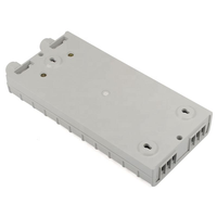 TC-F313 ABS Plastic 12 Fibers Splice OTB Box 2 in 6 Out PLC Splitter SC/UPC Singlemode Fiber Optic Distribution Box