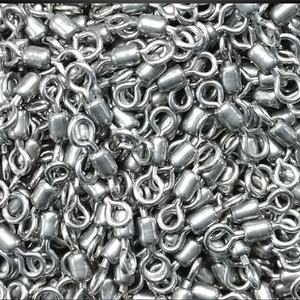 Emerillón de Pesca de Acero Inoxidable Negro para Pesca Deportiva de Grandes Peces en Agua Salada - Product Image 2