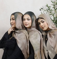 Nouveau Hijab en Modal Imprimé Motif Chocolat, Foulard Musulman pour Femme, Motif Marbré et Léopard, Vente Chaude