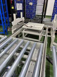 Línea de producción de transportador de rodillos de paleta de bandeja <span class=keywords><strong>Bifa</strong></span> de grado industrial Nueva correa de acero inoxidable de acero al carbono Nuevo núcleo de cojinete de motor - Product Image 4