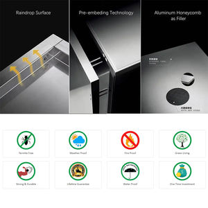 Îlot de Barbecue Intégral Personnalisé Cuisine d'Extérieur Grill Modulaire Meuble de Barbecue en Acier Inoxydable Ensemble de Placards Complet - Product Image 5