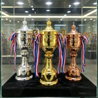 Trophée métallique personnalisé de qualité supérieure, écologique, en gros, pour les événements de cérémonie de remise des prix des compétitions sportives et la décoration des récompenses