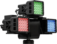 Projecteur de sécurité extérieur à dégagement rapide pour panneau solaire, support de mât de bateau et équipement de signalisation périmétrique