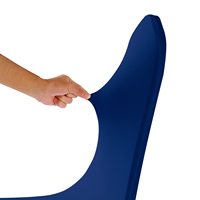 Housses de chaise universelles en plastique extensible et élastique sur mesure pour hôtels, mariages, banquets - Lavables en machine