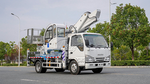 Mejor Precio de Fábrica, Camión Aéreo Hidráulico Isuzu de 27m, Vehículo de Trabajo en Altura Ligero de 28m para el Mercado Global - Product Image 3