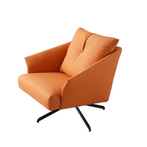 Chaise italienne minimaliste pour un seul balcon Chaise de loisirs confortable en tissu Salon Simple Style moderne Léger Hôtel de luxe - Product Image 3