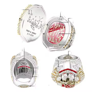 2023-2024 Anillo de campeonato de KC Chiefs Anillo de campeonato de fútbol de alta calidad - Product Image 2