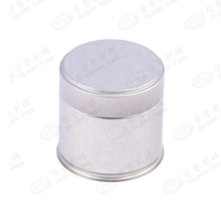 Boîte d'emballage en fer blanc ronde pour matcha, vente en gros d'usine, boîte cadeau pour poudres de thé matcha