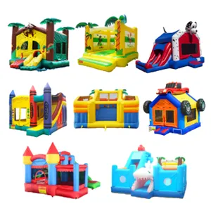 Diskon besar grosir harga Jumper Bouncing Castle anak-anak raksasa komersial Bouncer rumah Bouncer