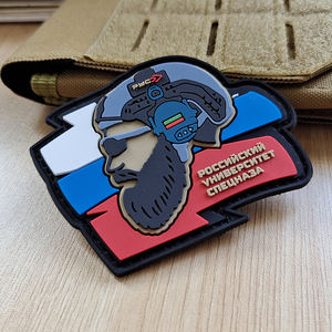 Patchs en caoutchouc souple PVC, Badges de fans des Forces Spéciales Russes, République de Tchétchénie, Kadyrov, Patchs à crochets pour ceinture, Vente en gros - Product Image 5