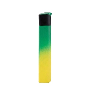 Briquet électronique jetable 2026 Vp à flamme réglable, coupe-vent, design torche métallique, populaire, livraison rapide, stock UE - Product Image 3