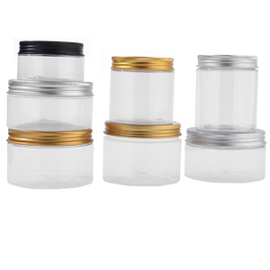 บรรจุภัณฑ์พลาสติกใสขนาด8ออนซ์ภาชนะขัดผิวสำหรับใส่เครื่องสำอางก้อนเนย - Product Image 1