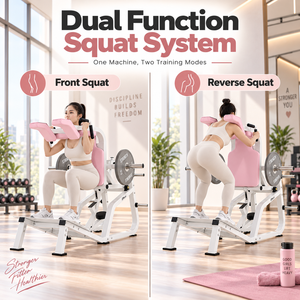 Máquina de Sentadillas y Prensa de <span class=keywords><strong>Piernas</strong></span> de Acero de la Mejor Calidad para Tonificar Glúteos y Muslos Internos y Externos, Ideal para Uso Diario <span class=keywords><strong>en</strong></span> <span class=keywords><strong>Casa</strong></span> - Product Image 1