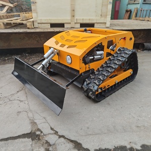Robot tondeuse à gazon intelligent autopropulsé 24V 4 temps de qualité industrielle avec moteur 125cc, télécommande et <span class=keywords><strong>pelle</strong></span> à <span class=keywords><strong>neige</strong></span> - Product Image 2