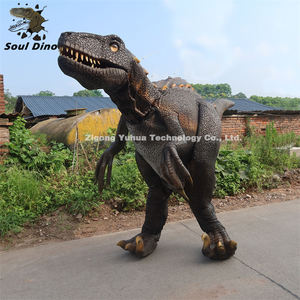 T-rex 워킹 로봇 의상 쥬라기 월드 할로윈을위한 전체 공룡 코스프레 - Product Image 4