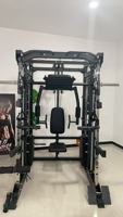 Station de musculation multifonctionnelle Smith Machine pour la maison, tout-en-un, pour entraînement de musculation en intérieur