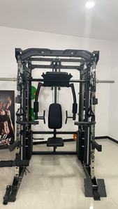 Station de musculation multifonctionnelle Smith <span class=keywords><strong>Machine</strong></span> pour la maison, tout-en-un, pour entraînement de musculation en intérieur - Product Image 4