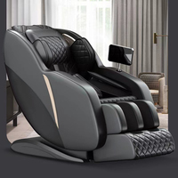 Silla de Masaje Shiatsu de Alta Calidad para Spa en Casa, con Componentes Grabados con Láser de Alta Precisión y Riel de Acero Inoxidable POM
