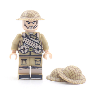 WW2 Quân Đội Mini Người Lính Hình Quân Đội Vũ Khí MP40 Hai-Màu Vũ Khí Mô Hình Xây Dựng Khối Đồ Chơi - Product Image 3