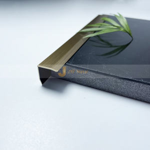 JYFMETAL M157 Contemporary Decorative L-Shaped 304 Stainless Steel <b>Corner</b> Protector <b>Trim</b> 5+ Year Warranty <b>for</b> Apartment Edge - Product Image 4