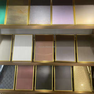 דקורטיבי זול 2 מ "מ 4 x8 גיליון נירוסטה מוברש - Product Image 3