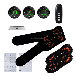 Cinturón de masaje EMS <span class=keywords><strong>para</strong></span> la cintura, equipo de Fitness, estimulador de tóner muscular, electrodo, entrenador adelgazante, cinturones masajeadores EMS - Product Image 3