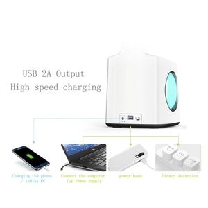 Lámpara de Escritorio LED Moderna para Estudiantes, con Portalápices, USB, Pantalla, Reloj Despertador, Calendario, Luz Nocturna para Lectura, Regulable para Niños - Product Image 6