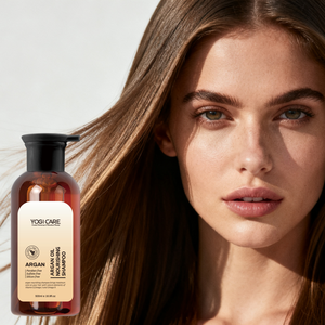 Champú Nutritivo Natural Puro YOGI CARE, Champú Hidratante con Aceite de Argán para Cabello Graso - Product Image 1