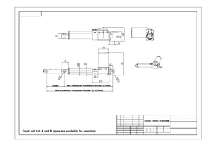 Hall cảm biến điện tuyến tính thiết bị truyền động Series với hộp điều khiển phù hợp và bộ điều khiển kết hợp cho y tế - Product Image 5
