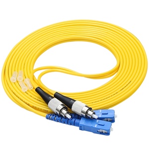 Câble de <span class=keywords><strong>fibre</strong></span> <span class=keywords><strong>optique</strong></span> réseau 3m Price Duplex Fc Sc, cordon de raccordement <span class=keywords><strong>optique</strong></span> de 1 mètre - Product Image 1