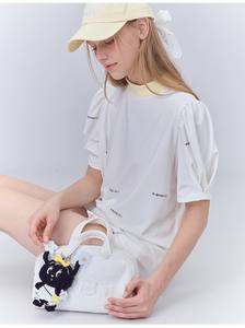 Borsa per asciugamano da spiaggia di lusso a mano alla moda in stile bianco puro alla moda - Product Image 6