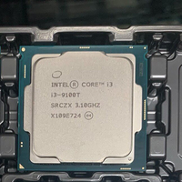 Processeur I3-9100T d'occasion, 4 cœurs, 4 threads, 3,10 GHz en mode basse consommation / 3,70 GHz en mode Turbo, LGA 1151, 6 Mo de cache, 35 W TDP, ordinateur de bureau, 64 bits