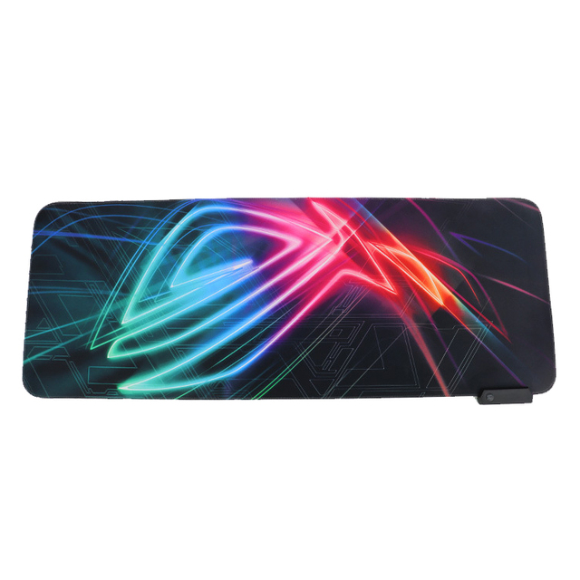 Custom Large RGB LED Logo Gaming Mouse Pads Valentine's Day Back School Father's Day Halloween Graduation Easter Thanksgiving