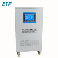 Stabilisateur de tension automatique intelligent à servomoteur haute précision TNS 30 kVA 380 V triphasé, régulateur SVC en cuivre