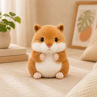 Peluche personnalisée Hamster en direct d'usine, jouet en peluche sur mesure, animal en peluche personnalisé, personnage personnalisé