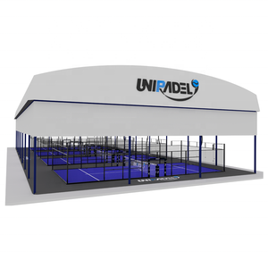 <span class=keywords><strong>Cancha</strong></span> de Pádel de 12 mm con Techo, Precio de Cristal para <span class=keywords><strong>Cancha</strong></span> Móvil, Césped Artificial, Tamaño para Estadios - Product Image 4