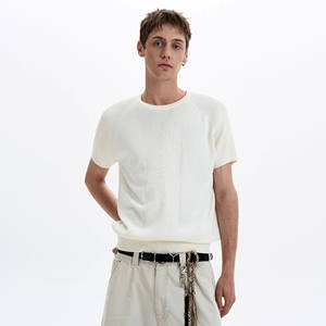 Camiseta de Alta Calidad 100% Algodón, Estilo Urbano, Manga Corta, Holgada, Estampado en Serigrafía, Transpirable, Tejido de Punto de 200g - Product Image 3