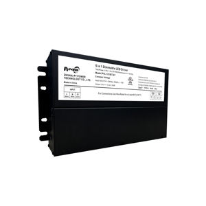 Fuente de Alimentación LED UL/CUL IP67 150W CV con Caja de Conexiones, Dimmer Triac/Fase/0-10V/10V PWM/Potenciómetro para Tiras LED, 100-277VAC-DC 12V 24V - Product Image 3